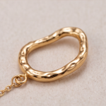 Long Chain Jade Bullet Drop Earrings - 图片 8