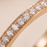 Open Bypass Ring with Pear-Cut Green Jade Cabochons in Rose Gold Tone - Image 7