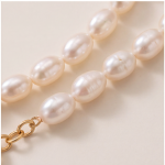 Jade Donut Pendant Necklace with Freshwater Pearls and Toggle Clasp - 图片 7