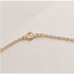 Round Green Jade and Pearl Station Bracelet in Gold-Plated Brass - Image 9