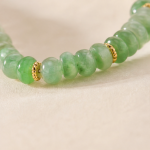 Green Aventurine Rondelle Bead Bracelet - 图片 6