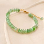 Green Aventurine Rondelle Bead Bracelet - 图片 4