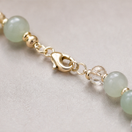 Green Aventurine and Clear Quartz Beaded Bracelet - 图片 7