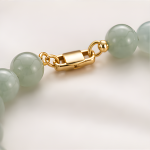 Jade Barrel and Bead Bracelet with Pave Rondelles - 图片 7